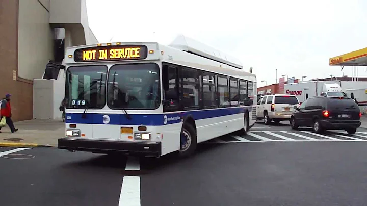 MTA NYCT Bus: 2000 & 2011 New Flyer C40LF NIS Bus at Jackie Gleason Depot on 5th Ave