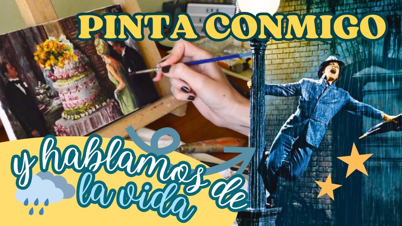 Pinta conmigo mientras HABLAMOS de la vida y el ARTE ☕🎨 | Pintura al ...