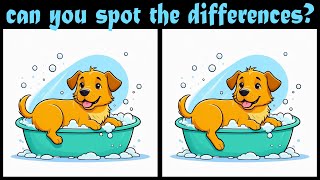 Find 3 Differences  Attention Test  Spot the difference exercise  Round 238
