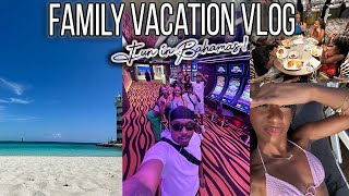 VACATION VLOG | Escaping the Worst Cruise Line at our Bahamas Family Reunion