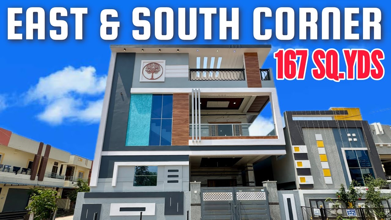 East & South Corner Independent (g+1) house for Sale in Hyderabad || House for Sale || 2 bhk+2bhk ||