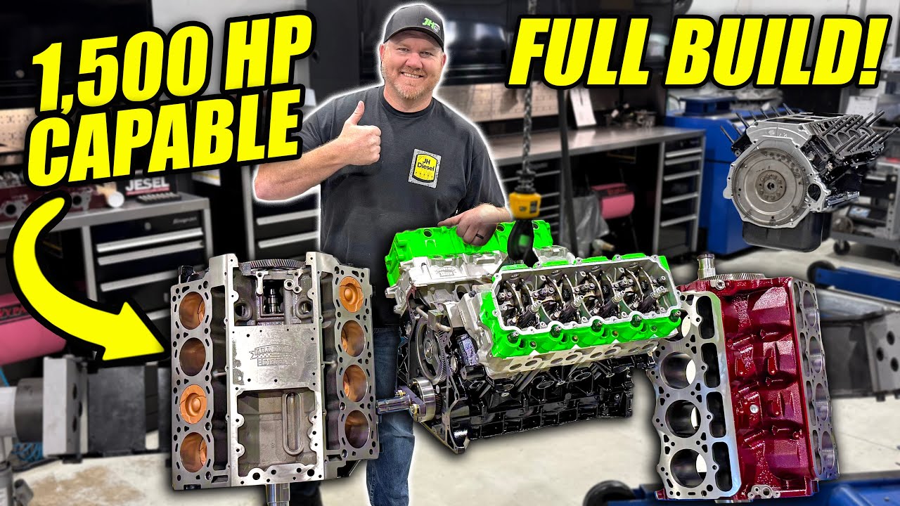 Hyper Get Engine Build Building Our NEW Engine Capable Of Holding 1,500HP!!! This 6.0 Is A ...