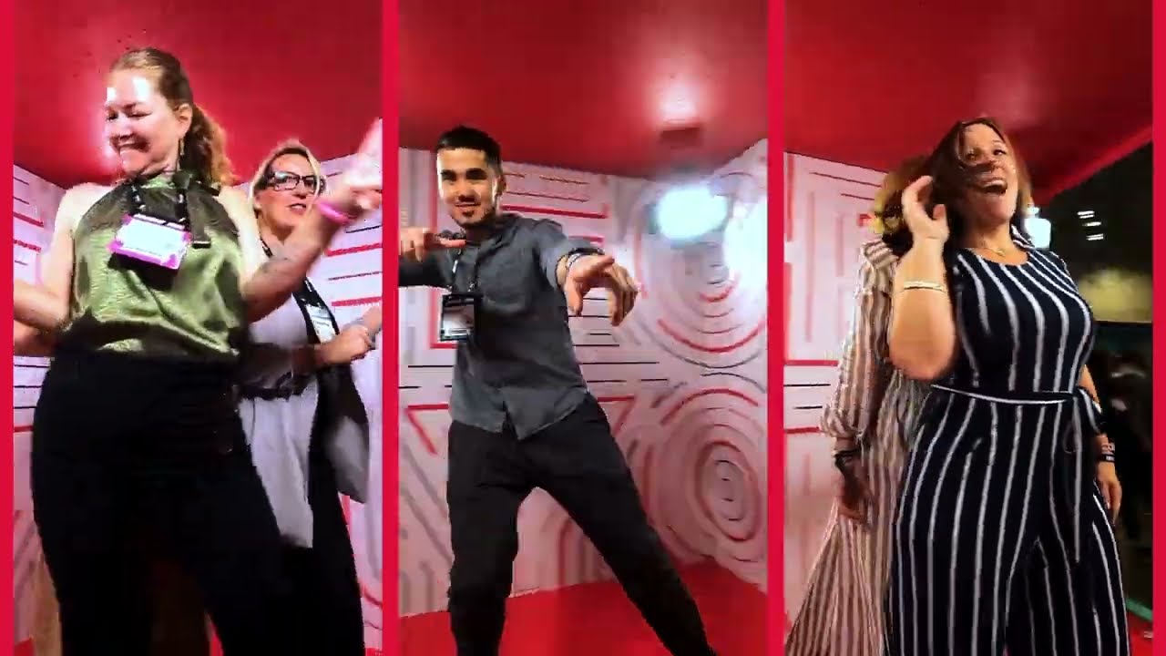 360 Video Booth for Tik Tok at Collision Conference 2022. The build partner was Kubik.