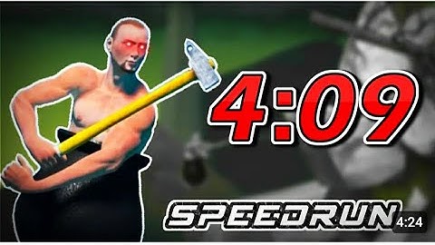 Finally my new PB was born in getting over it in 4 minutes