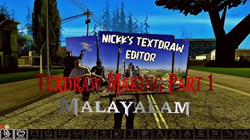 Texdraw Making Part 1 | How To Setup | Im Chekuthan