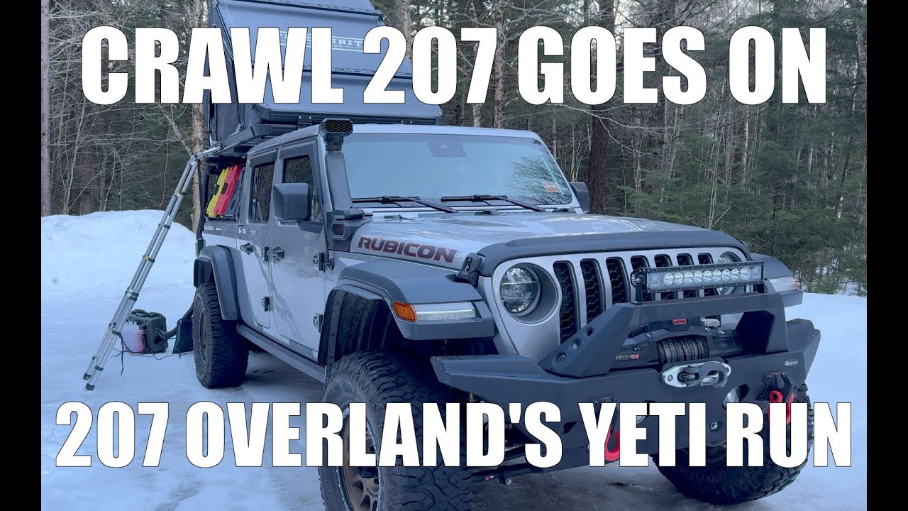 CRAWL207 GOES ON 207 OVERLAND'S YETI RUN - YouTube
