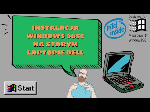 Instalacja i konfiguracja Windows 98SE sp2 na starym laptopie