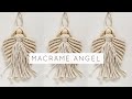 DIY: MACRAME ANGEL | STEP BY STEP | MACRAME CHRISTMAS ORNAMENT