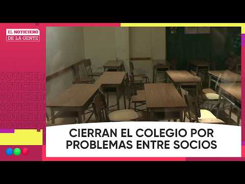 Partner conflict and scandal in Esteban Echeverría over the closure of a school - #ElNotiDeLaGente