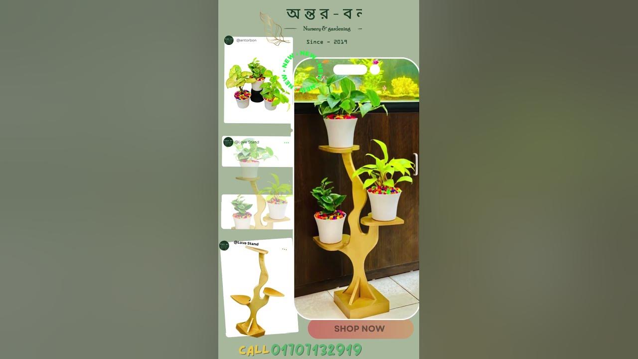 love-stand-for-3-plants-youtube