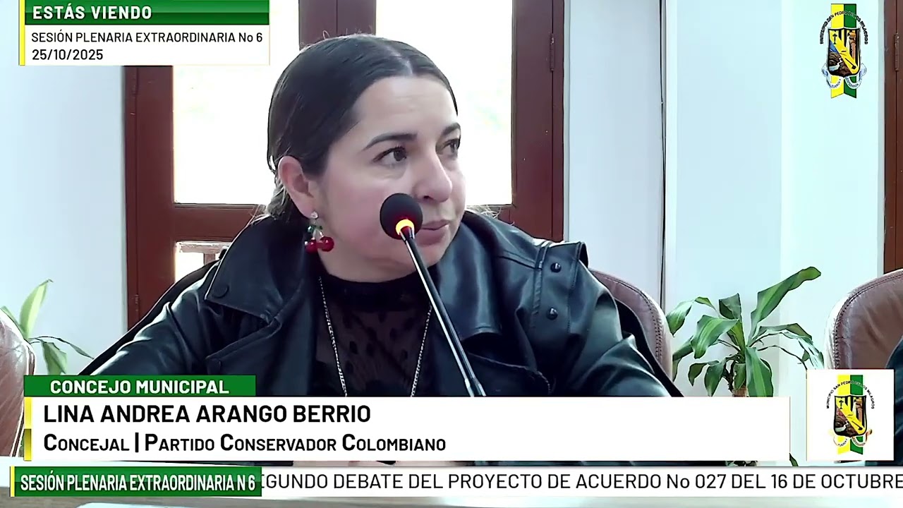 SESIÓN PLENARIA EXTRAORDINARIA No 6