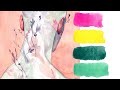 Focusing on a color I never use! Limited Palettes #9 - Watercolor Painting Process