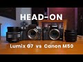 Lumix G7 vs Canon M50! Lebih bagus mana sih? [Review Kamera]