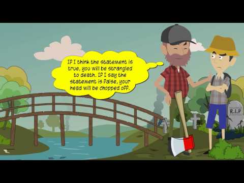 Riddles and Answers   #41 The Man's Statement