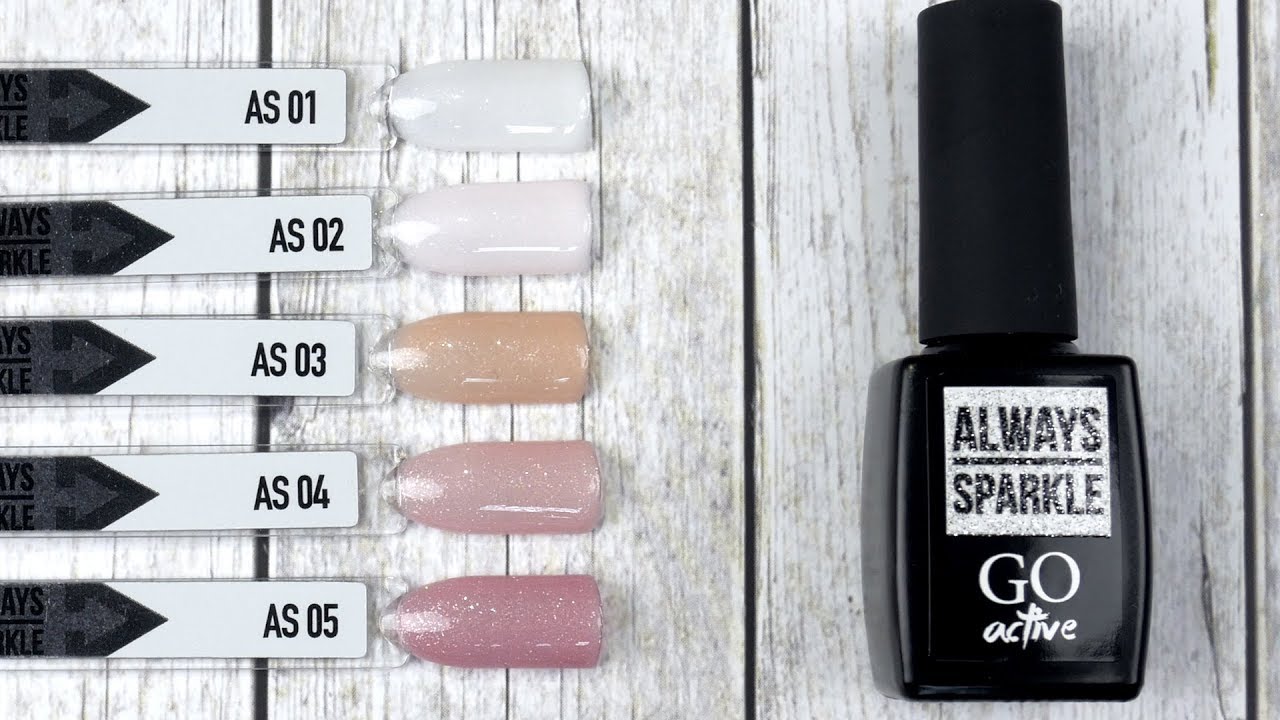 Гель-лак GO Active Always Sparkle
