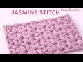 Day 13: Jasmine Stitch 🧶 | Step-by-Step Detailed Tutorial for Beginners