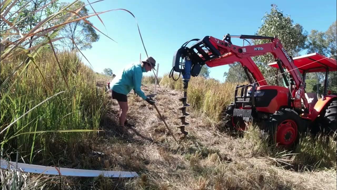 FENCING A GULLY MADE EASY WITH TIMELESS PRODUCTS!! YouTube