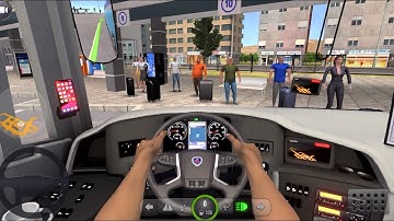 Official Licensed Realistic SCANIA Vehicle Added | Bus Simulator : Ultimate - Mobile GamePlay