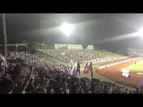 京都サンガF.C.  紫の勇者たち チャント