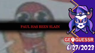 RIP Paul - GeoGuessr + The Password Game - Jabroni Mike