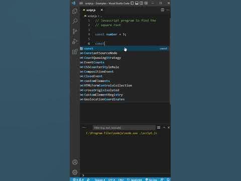 JavaScript Program to Find the Square Root - YouTube image.