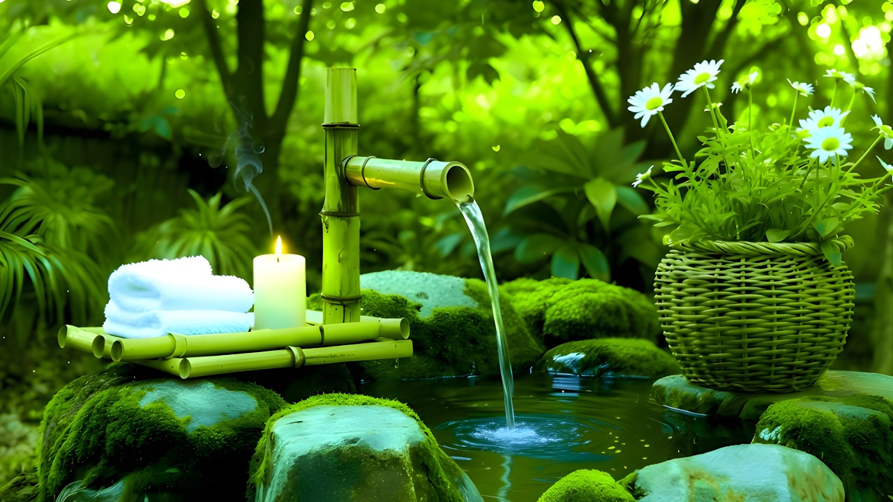 Sleep Music 😴 Soft Water Sounds to Relax the Mind and Improve Deep Sleep Quality