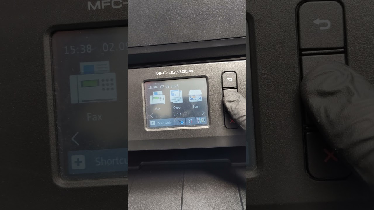 Brother MFC-J5330DW Jak Wejść w Tryb MAINTENANCE How to Enter Maintenance Mode 