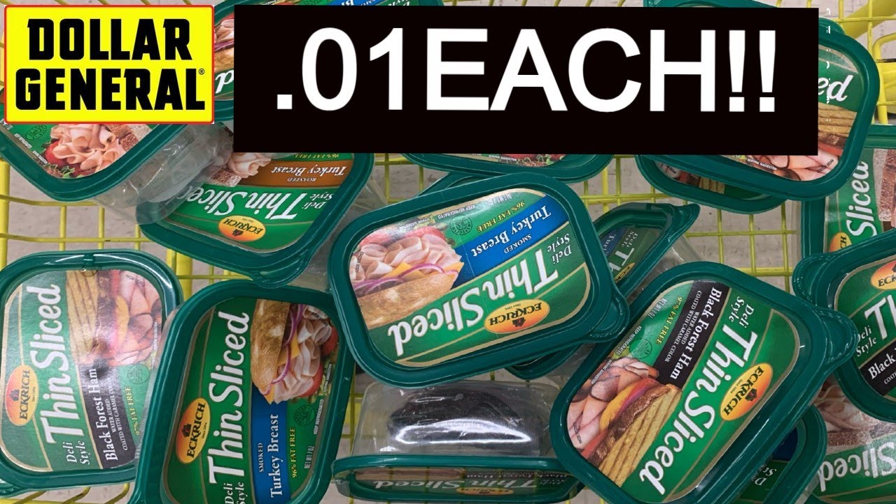 Dollar General .01 DELI MEAT **RUN DEAL** YouTube