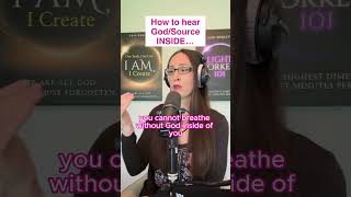 How to hear GodSource INSIDE… #godwithin #godconsciousness #spiritualawakening #enlighteningjourney