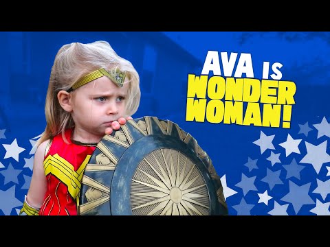 Justice League Movie Wonder Woman Gear Test & Toys Review for Kids by K-City