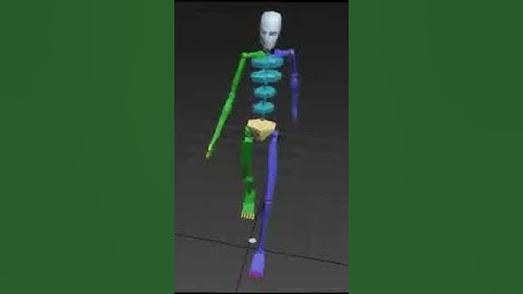Simple biped walking