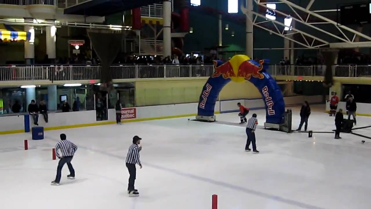 qualifs crashed ice 2010 Quebec Ouellet