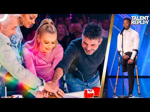 He Lost His Leg To Cancer... Then ALL 4 Judges Hit The Golden Buzzer! | Musa Motha | BGT