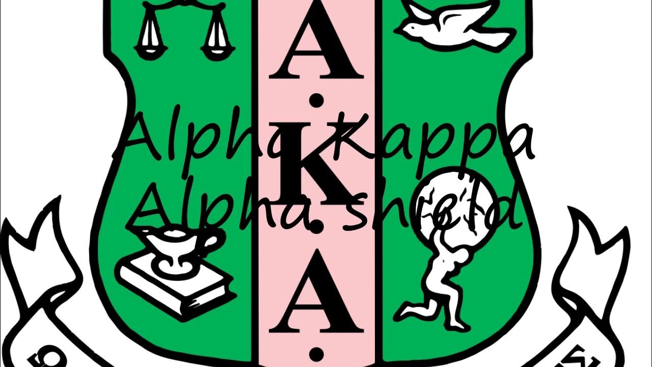 How to pronounce Alpha Kappa Alpha shield in English? YouTube