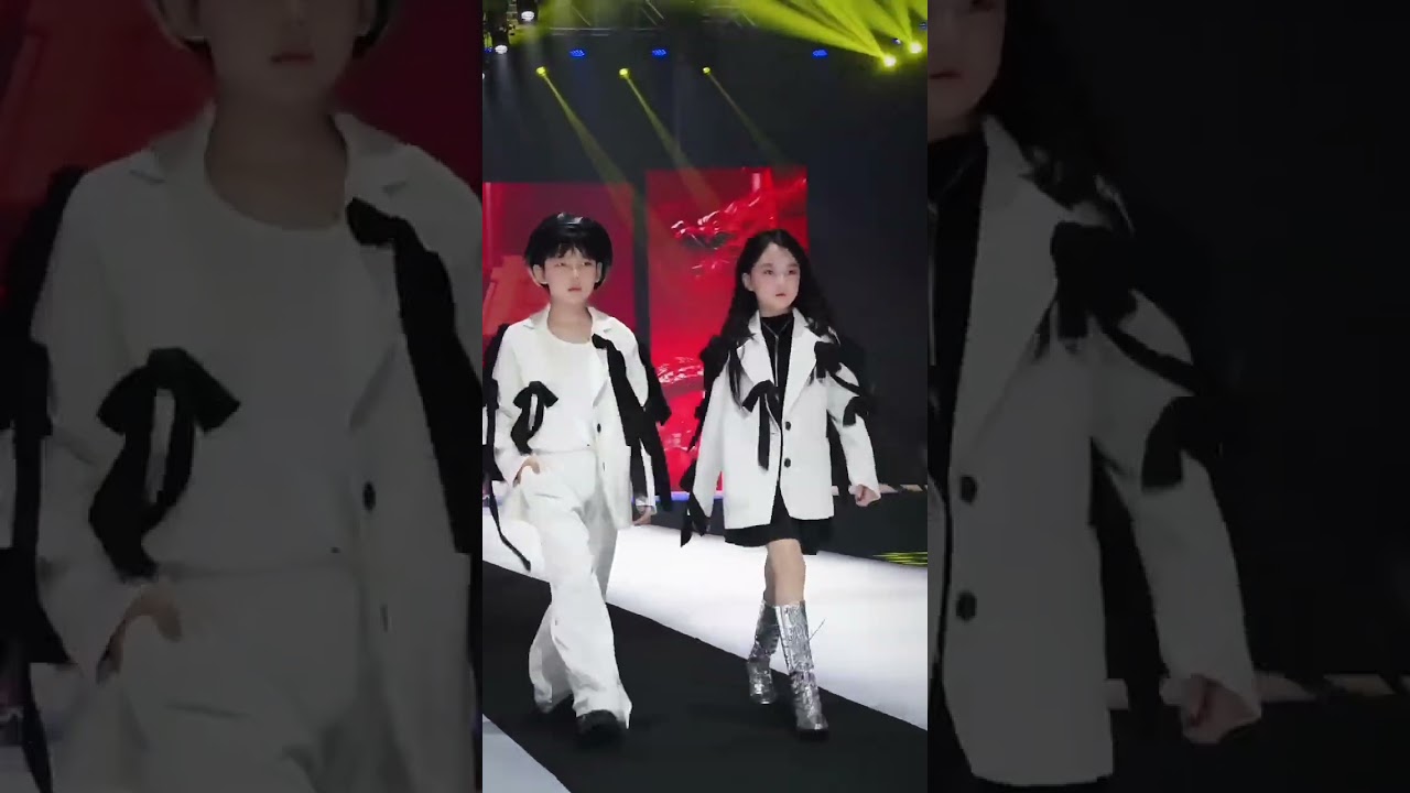 new fashion show chines girl boy