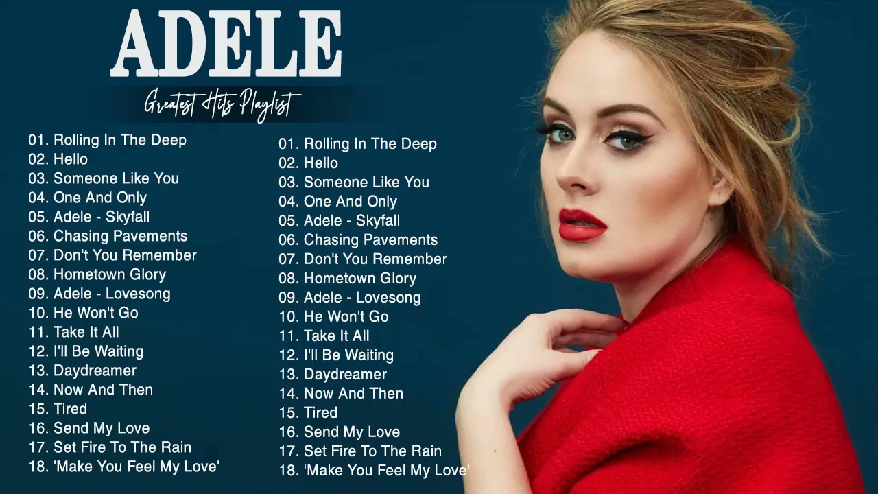 A.d.e.l.e Songs Playlist 2021 - Top Tracks 2021 Playlist - Billboard Best Singer A.d.e.l.e GREATEST