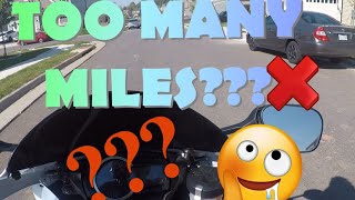 Why miles DON’T matter on a sport bike/MUST SEE!!!