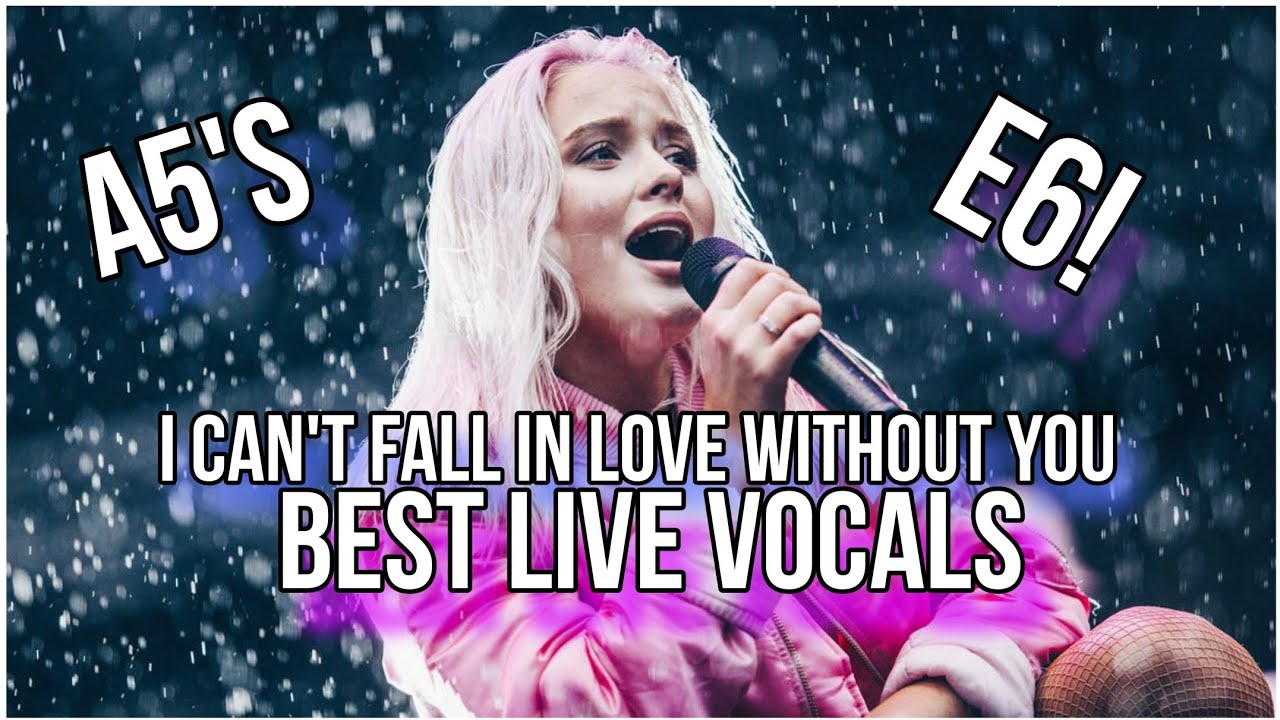 Zara Larsson: I Can't Fall In Love Without You (Best Live Vocals)