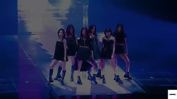 LE SSERAFIM 르세라핌 INTRO+FEARLESS @ LE SSERAFIM DEBUT SHOWCASE FEARLESS (mirrored HD)