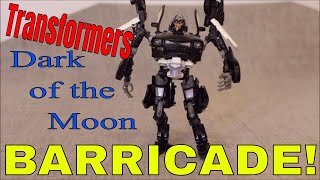 Transformers Dark of the Moon Barricade - GotBot True Review NUMBER 472