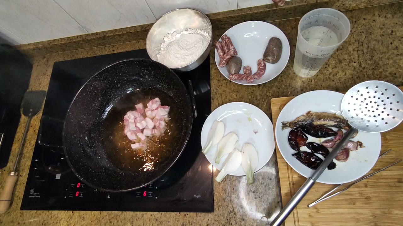 Gachamiga Murciana (Proceso completo)