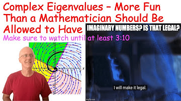 Complex Number Eigenvalues & Eigenvectors Generate Spiral Sinks & Spiral Sources, Euler