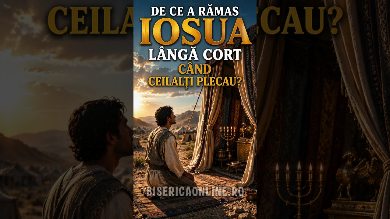 De ce a rămas Iosua lângă cort când ceilalți plecau? - Întrebări și răspunsuri biblice