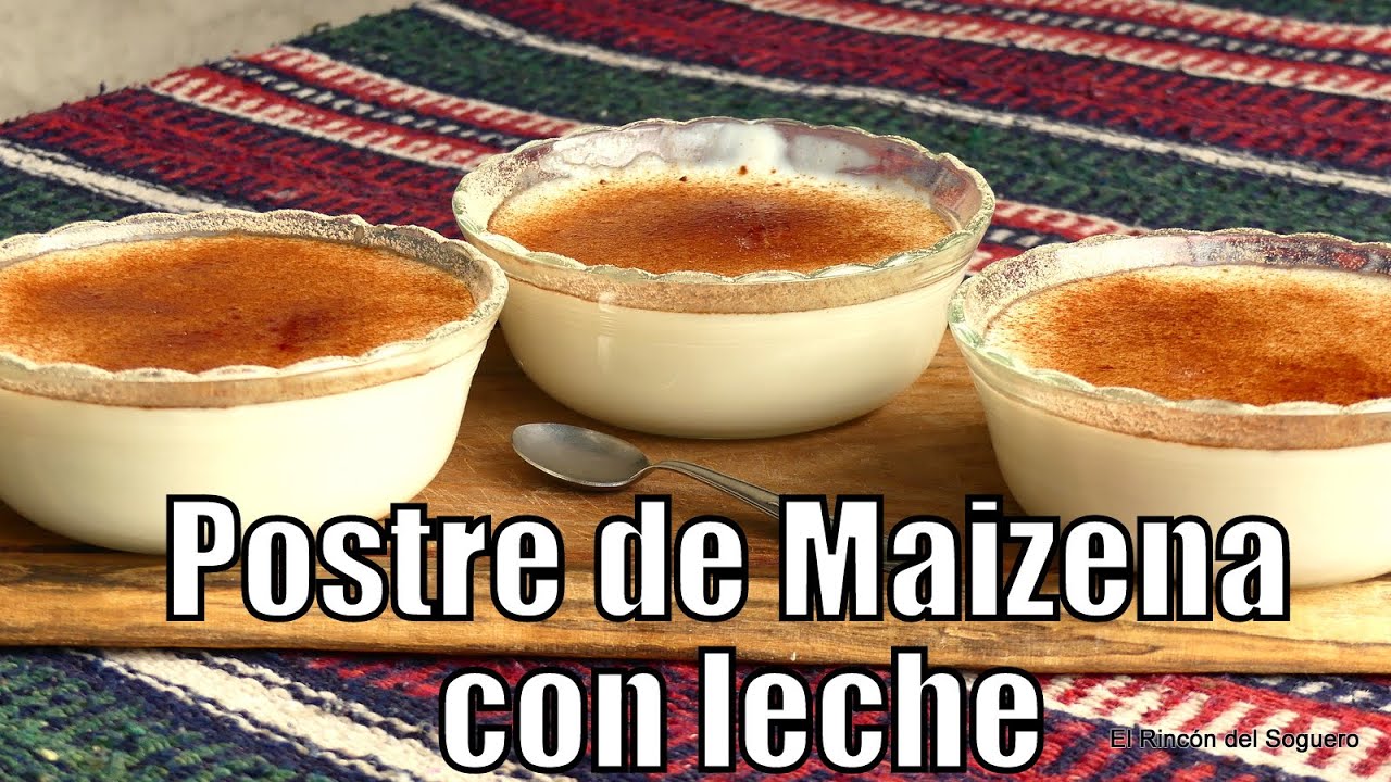 Postrecito de Maizena con leche (SIN TAC) 