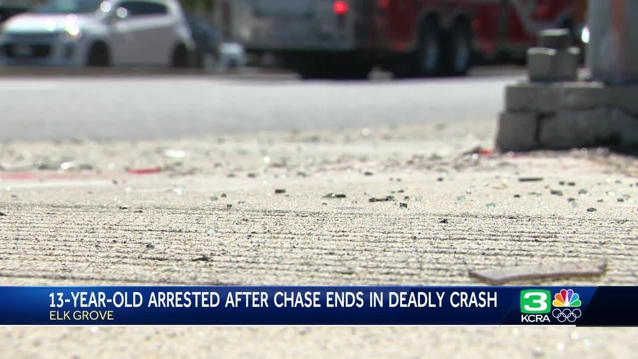 13-year-old arrested after chase ends in deadly crash - YouTube