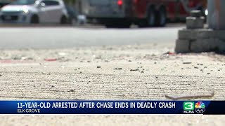 13-year-old arrested after chase ends in deadly crash