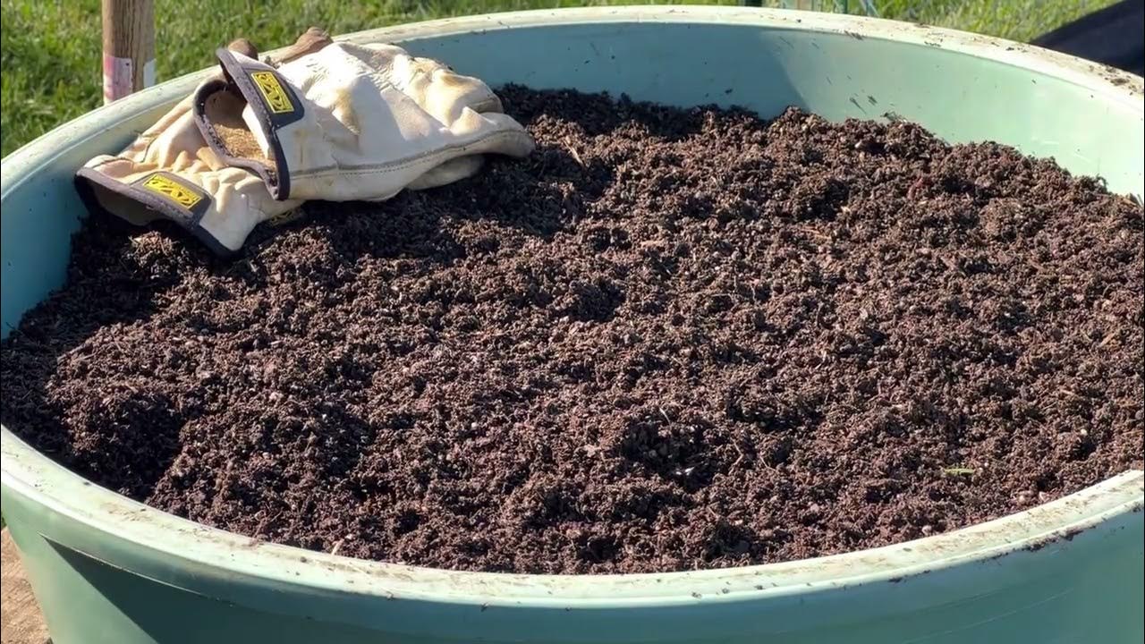 Sifting compost YouTube