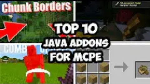 Top 10 Java addons for Minecraft pocket edition 1.17 | Java addons for MCPE 1.17 | T.R Gaming_1M