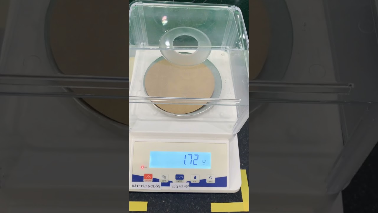 Paper Test Lab #1–Up-Close with a GSM Balance