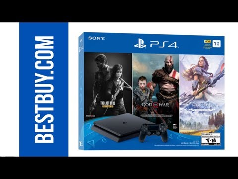 How to Buy PS4 Slim 1TB Bundle with God of War, The Last of Us, and Horizon Zero Dawn in bestbuy.com